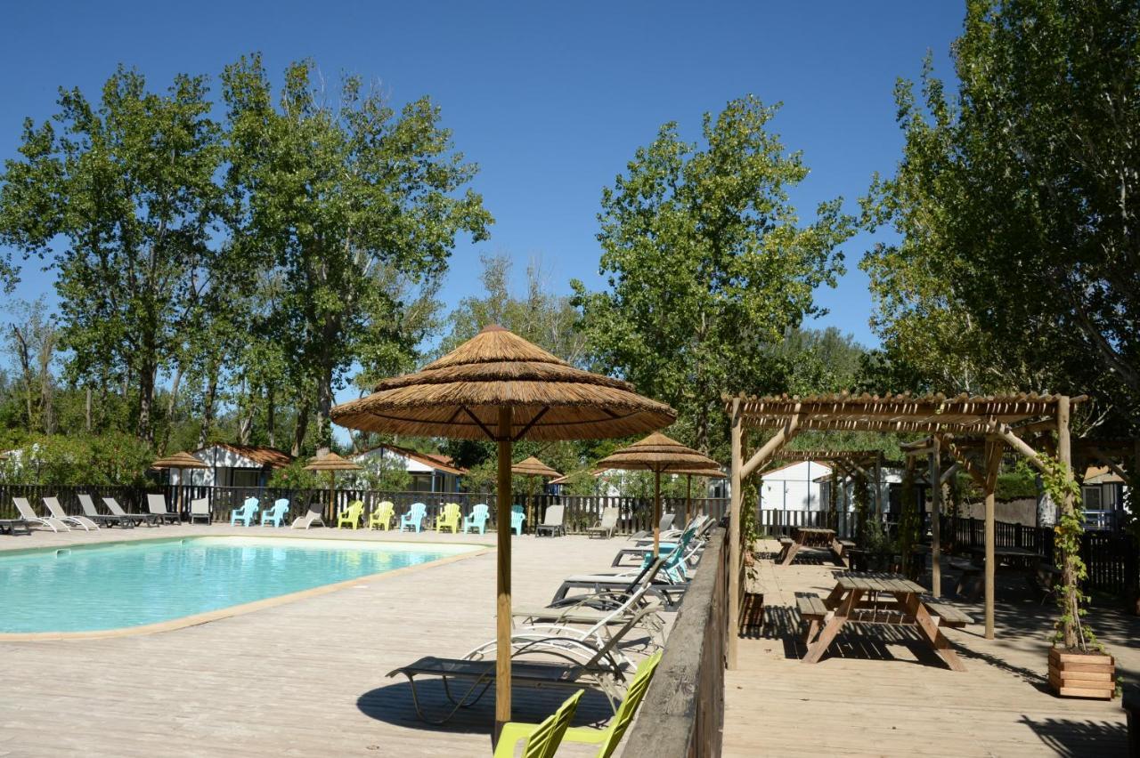 Camping La Dune Vias Esterno foto