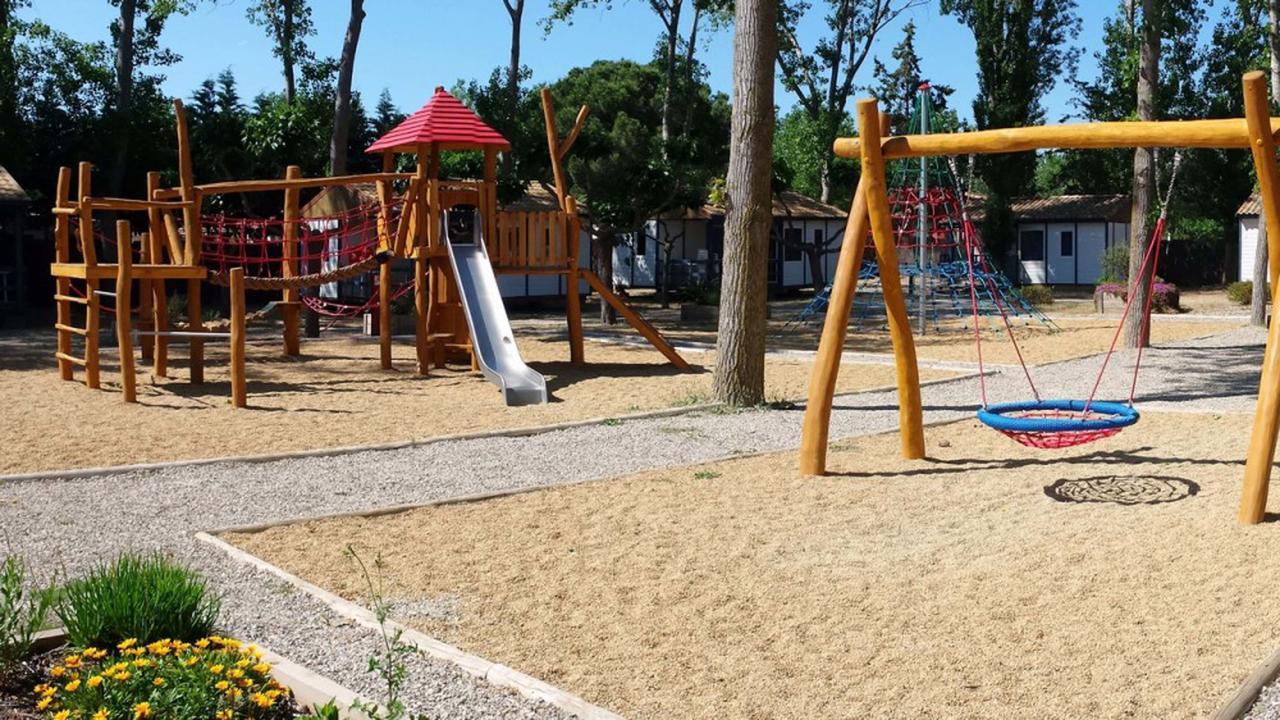 Camping La Dune Vias Esterno foto