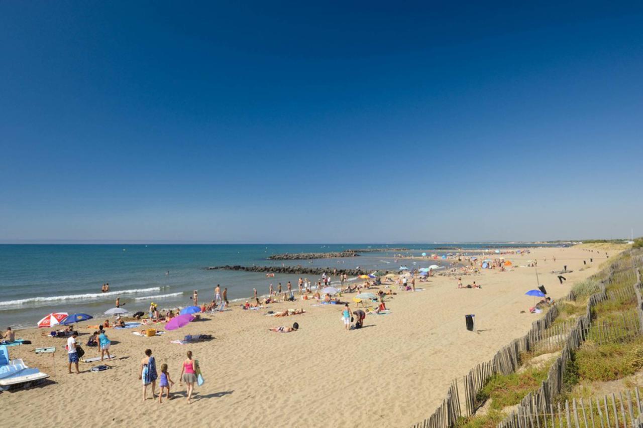 Camping La Dune Vias Esterno foto