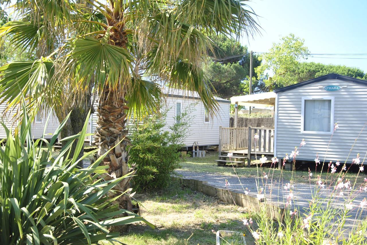 Camping La Dune Vias Esterno foto